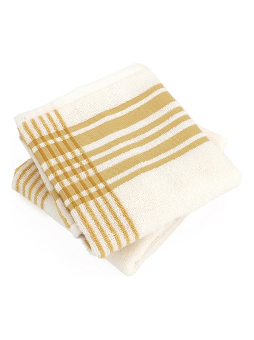 Parure de bain RIBBON 6 pièces - Kiabi Parure de bain RIBBON 6 pièces - Kiabi
