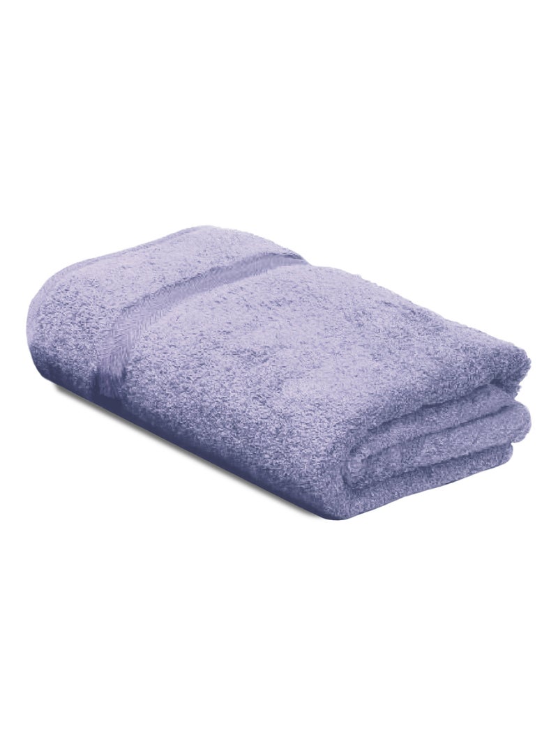 Parure de bain ROYAL CRESENT 5 pièces Bleu lavande - Kiabi