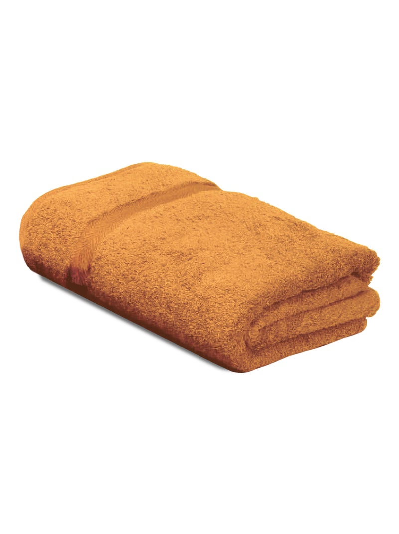 Parure de bain ROYAL CRESENT 5 pièces Jaune moutarde - Kiabi