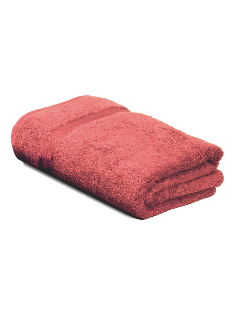 Parure de bain ROYAL CRESENT 5 pièces Rouge foncé - Kiabi