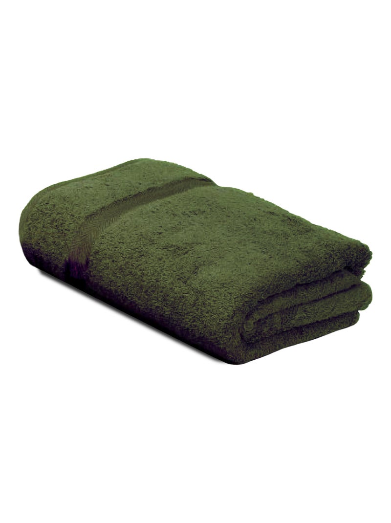 Parure de bain ROYAL CRESENT 5 pièces Vert bouteille - Kiabi