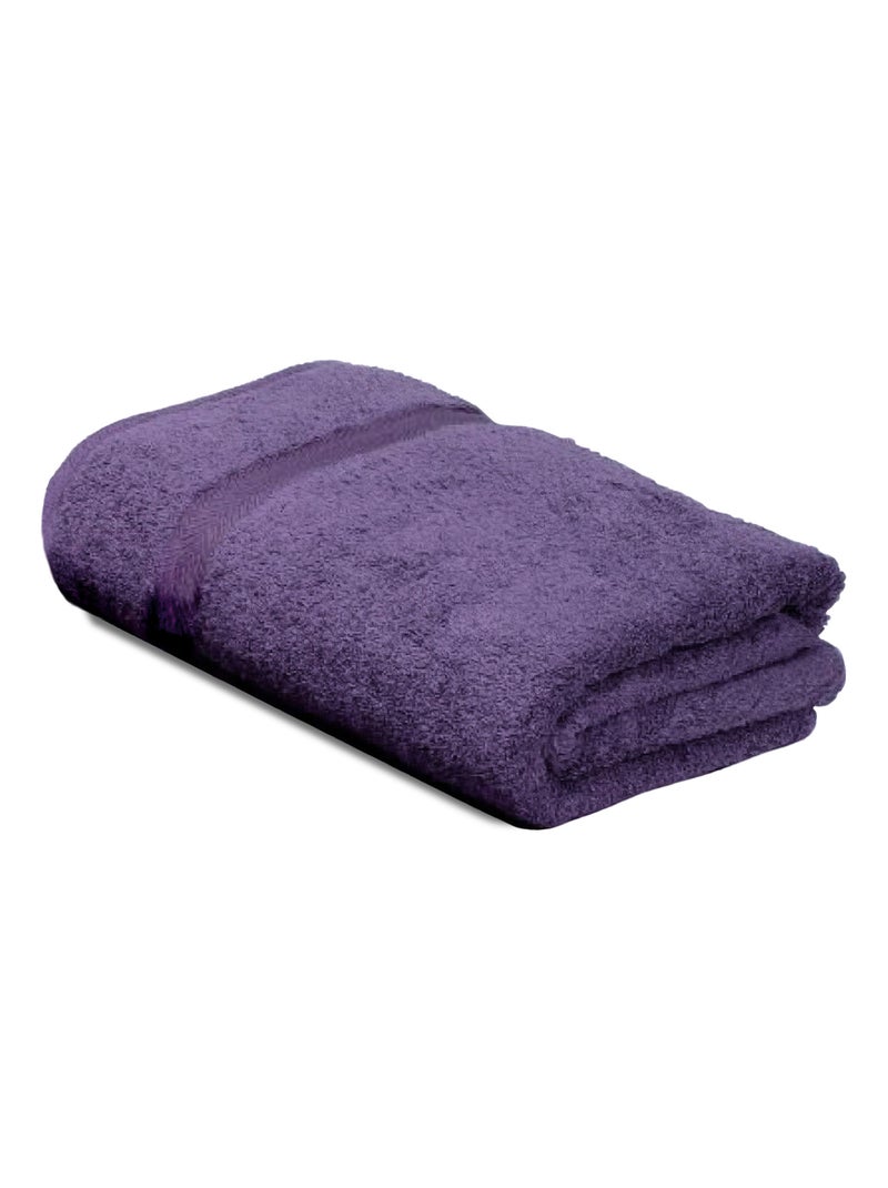 Parure de bain ROYAL CRESENT 7 pièces Violet prune - Kiabi