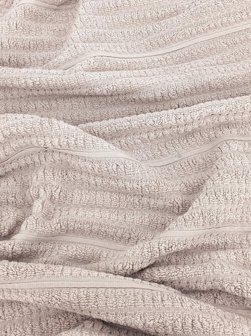 Parure de bain SWELL 7 pièces Beige - Kiabi