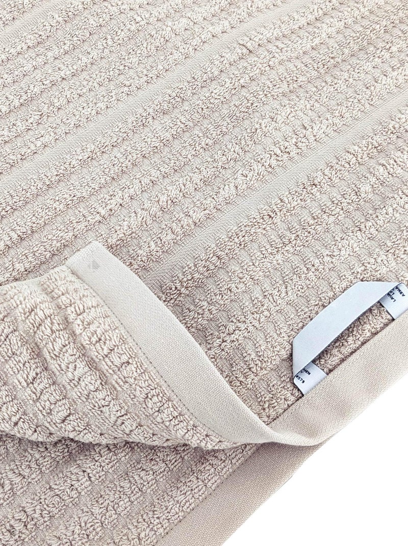 Parure de bain SWELL 7 pièces Beige - Kiabi