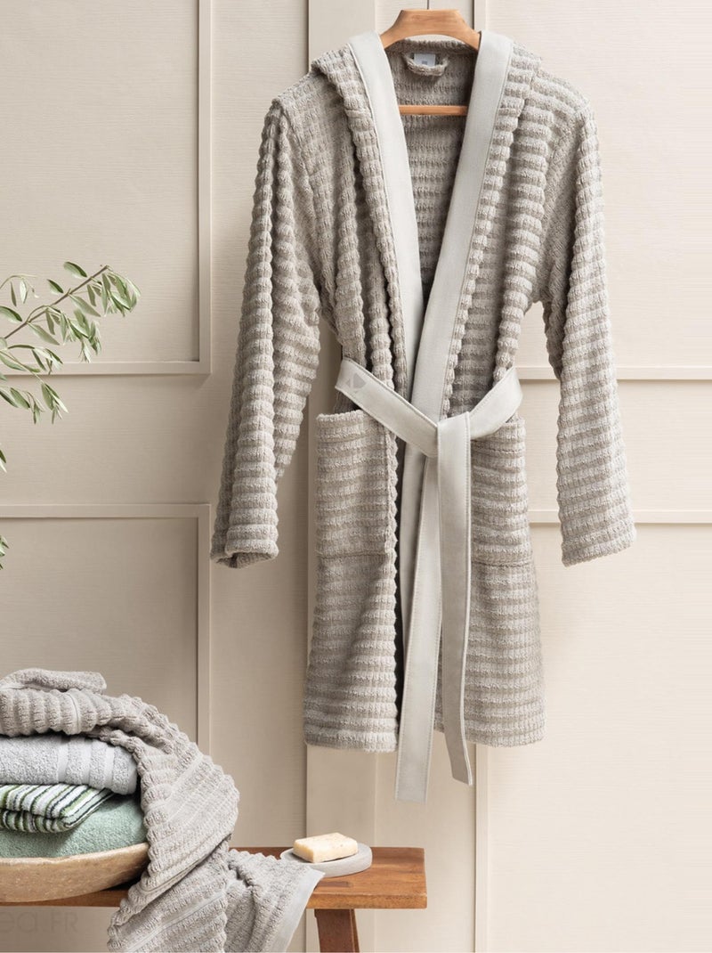 Parure de bain SWELL 7 pièces Beige - Kiabi