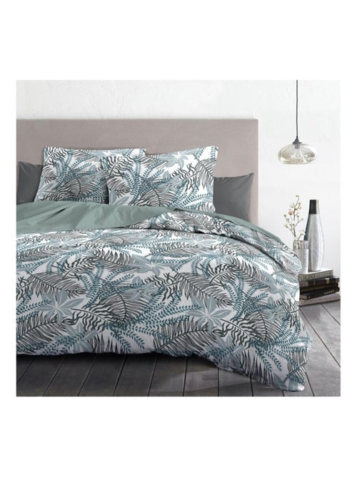 Parure de couette 100% coton 57 fils - AMAZONIE - Kiabi Parure de couette 100% coton 57 fils - AMAZONIE - Kiabi