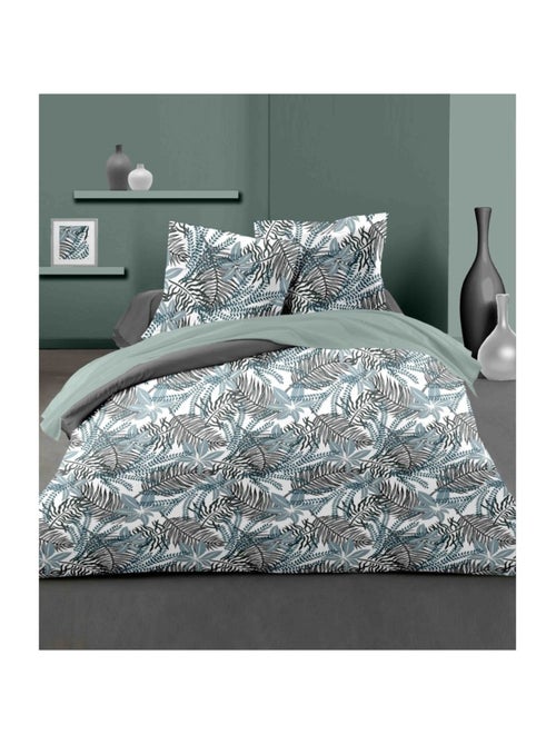Parure de couette 100% coton 57 fils - AMAZONIE - Kiabi Parure de couette 100% coton 57 fils - AMAZONIE - Kiabi