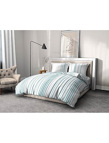Parure de couette 100% coton 57 fils - BELLAMY
