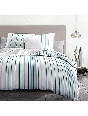 Parure de couette 100% coton 57 fils - BELLAMY