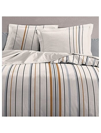 Parure de couette 100% coton 57 fils - BELLAMY