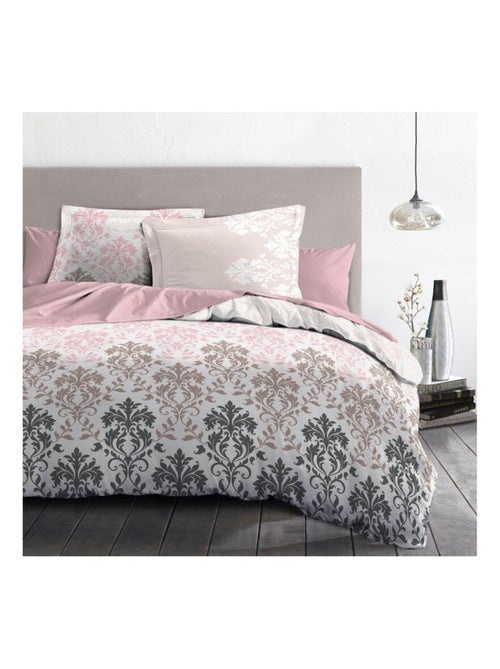Parure de couette 100% coton 57 FILS     - CREVECOEUR - Kiabi