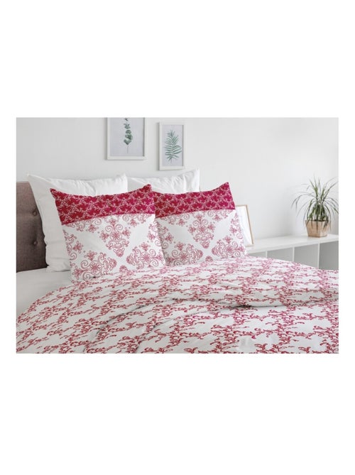 Parure de couette 100% coton 57 fils - LA FRISE - Kiabi Parure de couette 100% coton 57 fils - LA FRISE - Kiabi