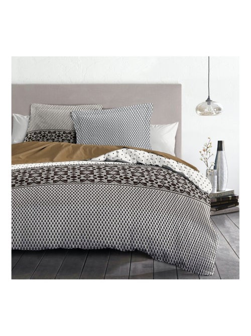 Parure de couette   100%  coton 57 fils     - LA NUIT BERBERE - Kiabi