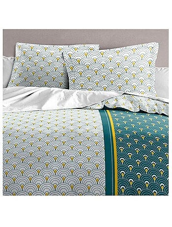 Parure de couette 100% coton 57 fils - LE RAINBOW