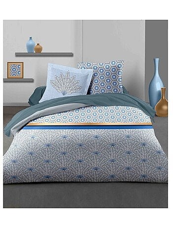 Parure de couette 100% coton 57 fils - LOUXOR