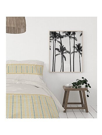 Parure de couette 100% coton 57 fils - NAT MIEL