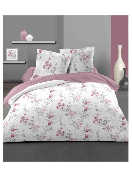 Parure de couette 100% coton 57 fils - POMPADOUR - Kiabi Parure de couette 100% coton 57 fils - POMPADOUR - Kiabi