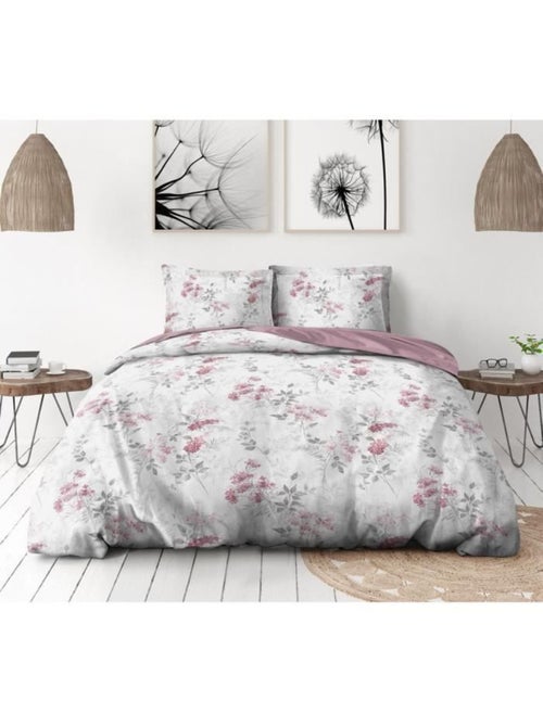 Parure de couette 100% coton 57 fils - POMPADOUR - Kiabi Parure de couette 100% coton 57 fils - POMPADOUR - Kiabi