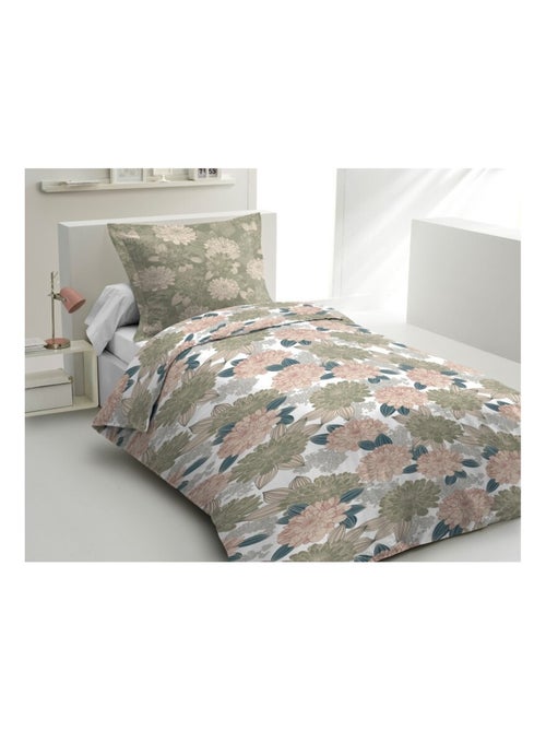 Parure de couette  100%  coton 57 fils     - VENDOMES - Kiabi