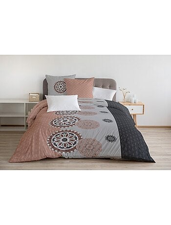 Parure de couette 100% coton 57 fils - YUCATAN