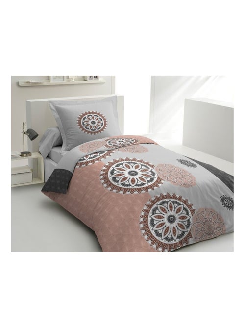 Parure de couette  100%  coton 57 fils     - YUCATAN - Kiabi