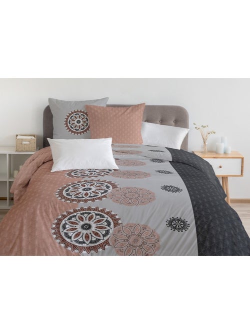 Parure de couette  100%  coton 57 fils     - YUCATAN - Kiabi