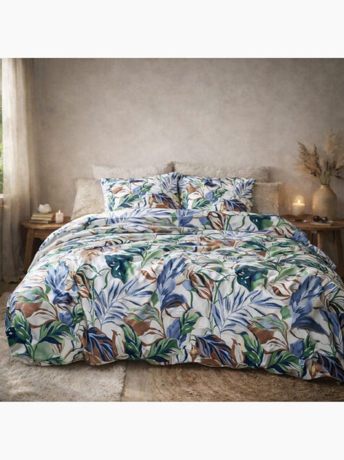 Parure de Couette 100% Coton 57 Fils AKORINA - Kiabi Parure de Couette 100% Coton 57 Fils AKORINA - Kiabi