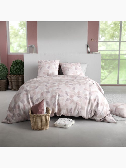 Parure De Couette 100% Coton 57 Fils Ambre - Kiabi