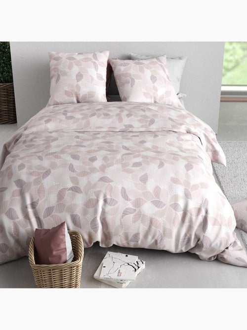 Parure De Couette 100% Coton 57 Fils Ambre - Kiabi