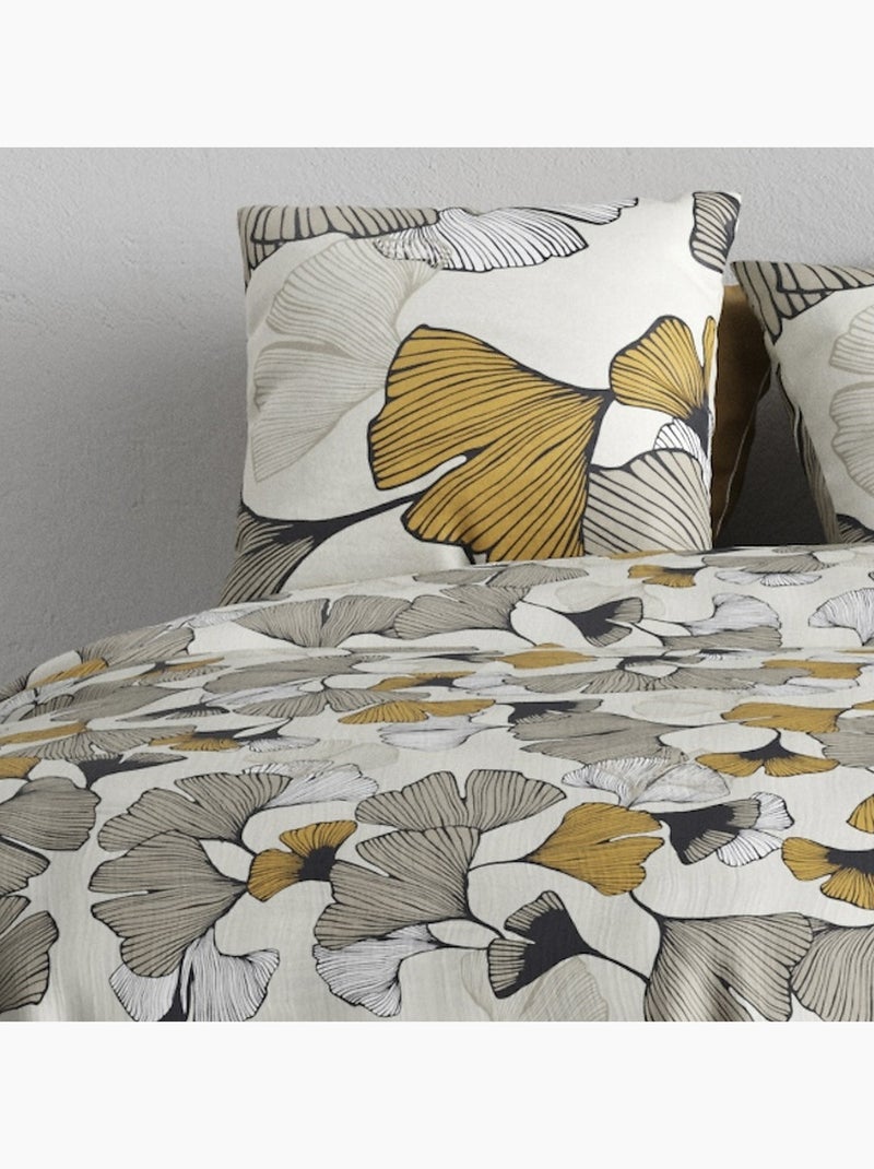 Parure De Couette 100% Coton 57 Fils Arôme Multicolore - Kiabi