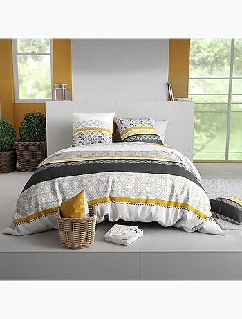 Parure De Couette 100% Coton 57 Fils Aurore
