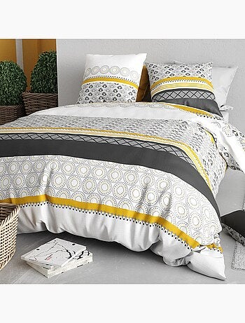 Parure De Couette 100% Coton 57 Fils Aurore