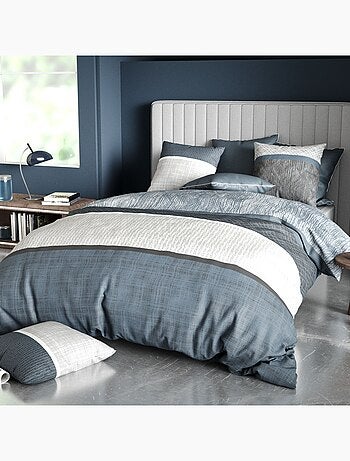 Parure De Couette 100% Coton 57 Fils Brehat