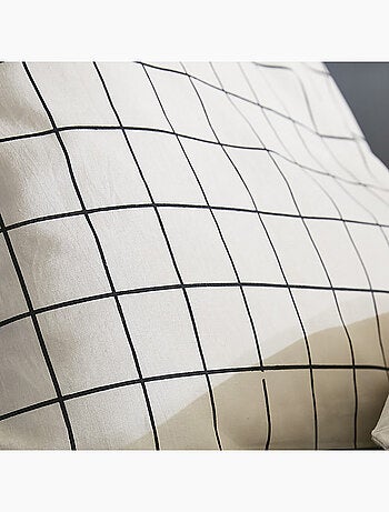 Parure De Couette 100% Coton 57 Fils Cadri