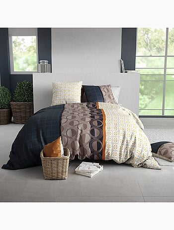 Parure De Couette 100% Coton 57 Fils Curtis