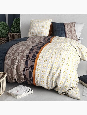 Parure De Couette 100% Coton 57 Fils Curtis