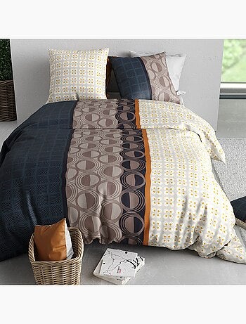 Parure De Couette 100% Coton 57 Fils Curtis