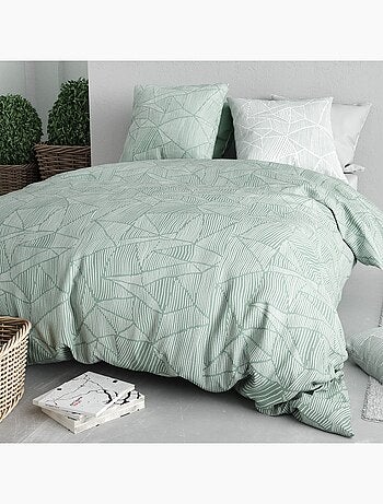 Parure De Couette 100% Coton 57 Fils Eden