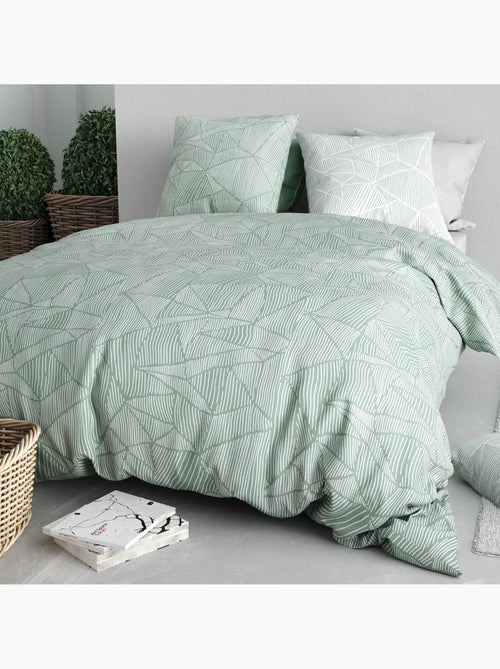 Parure De Couette 100% Coton 57 Fils Eden - Kiabi