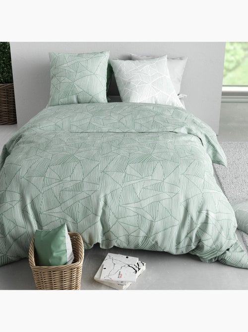 Parure De Couette 100% Coton 57 Fils Eden - Kiabi