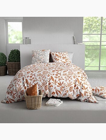 Parure De Couette 100% Coton 57 Fils Élodie