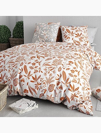 Parure De Couette 100% Coton 57 Fils Élodie