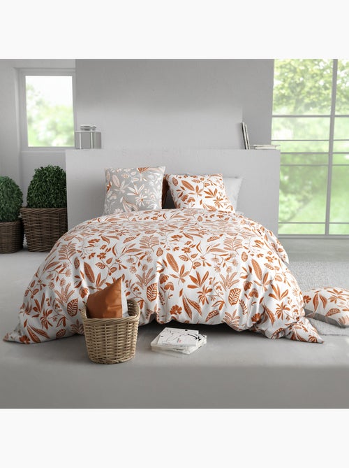 Parure De Couette 100% Coton 57 Fils Élodie - Kiabi