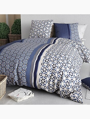 Parure De Couette 100% Coton 57 Fils Émeraude