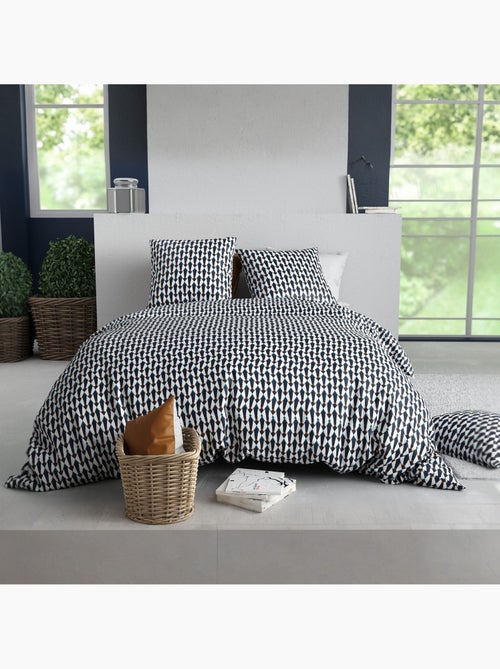 Parure De Couette 100% Coton 57 Fils Épure - Kiabi