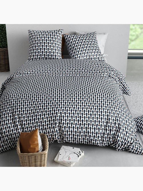 Parure De Couette 100% Coton 57 Fils Épure - Kiabi