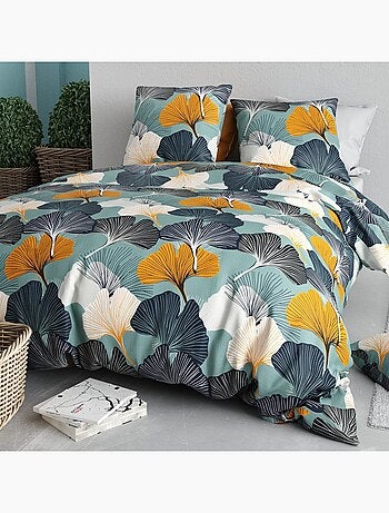 Parure De Couette 100% Coton 57 Fils Floréal