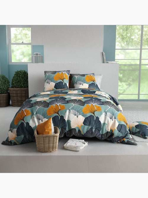 Parure De Couette 100% Coton 57 Fils Floréal - Kiabi Parure De Couette 100% Coton 57 Fils Floréal - Kiabi