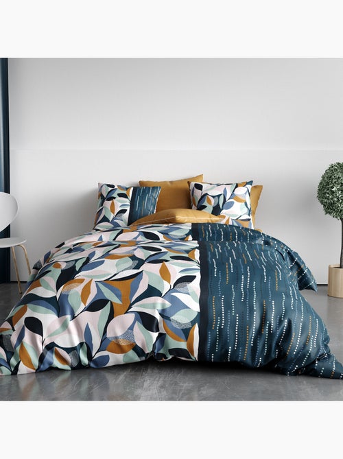 Parure De Couette 100% Coton 57 Fils Floris - Kiabi Parure De Couette 100% Coton 57 Fils Floris - Kiabi