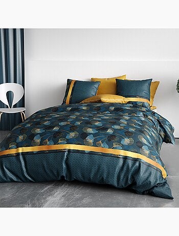 Parure De Couette 100% Coton 57 Fils Ginko